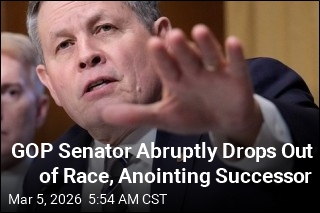 GOP Senator Abruptly Drops Out of Race, Anointing Successor