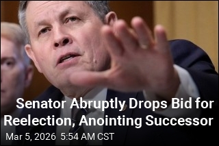 GOP Senator Abruptly Drops Out of Race, Anointing Successor