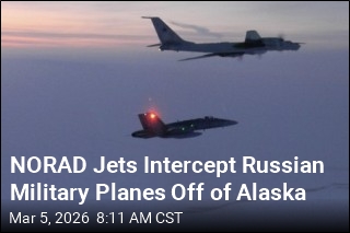 NORAD Jets Intercept Russian Military Planes Off of Alaska