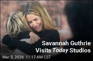Savannah Guthrie Visits Today Studios