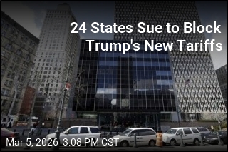 24 States Sue to Block Trump's New Tariffs