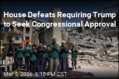 House Rejects Effort to Limit Trump's Power to Fight Iran
