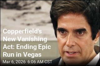 After 25 Years, Copperfield Steps Away From MGM Grand