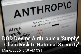DOD Deems Anthropic a 'Supply' Chain Risk to National Security'