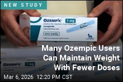 Many Ozempic Users Can Maintain Weight With Fewer Doses