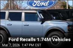 Recall Over Camera Issues Affects 1.74M Fords