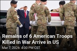 Remains of 6 American Troops Killed in War Arrive in US