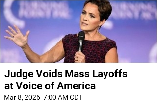 Judge Voids Mass Layoffs at Voice of America