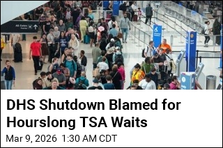 DHS Shutdown Blamed for Hourslong Airport Security Waits