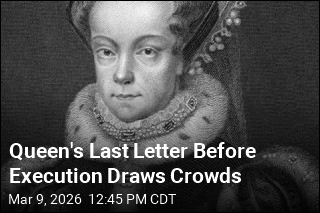 Mary, Queen of Scots' Final Letter Draws Crowds