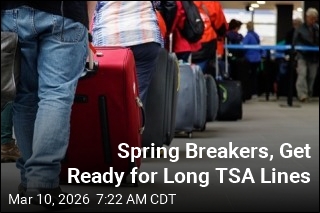 Spring Breakers, Get Ready for Long TSA Lines