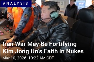 Iran War May Be Fortifying Kim Jong Un's Faith in Nukes