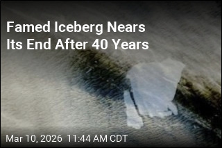 Famed Iceberg Nears Its End After 40 Years