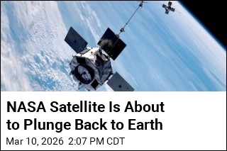 NASA Satellite Is About to Plunge Back to Earth