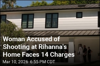 Woman Accused of Shooting at Rihanna's Home Faces 14 Charges