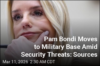 Pam Bondi Moves to Military Base Amid Security Threats: Sources