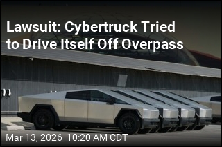 Lawsuit: Cybertruck Tried to Drive Itself Off Overpass