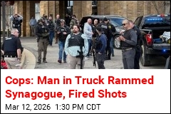 Shots Fired After Truck Rams Michigan Synagogue