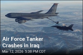 Air Force Tanker Crashes in Iraq, Sparking Search