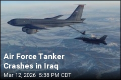 Air Force Tanker Crashes in Iraq, Sparking Search