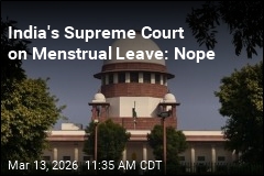 India's Supreme Court on Menstrual Leave: Nope