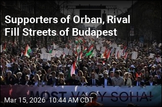 Supporters of Orban, Rival Fill Streets of Budapest