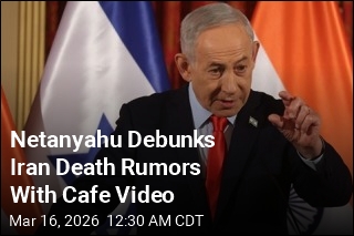 Netanyahu Debunks Iran Death Rumors With Coffee Video