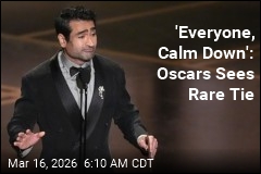 'Everyone, Calm Down': Oscars Sees Rare Tie