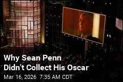 Sean Penn's Plans Didn't Include Collecting His Oscar