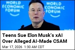 Teens Sue Elon Musk's xAI Over Alleged AI-Made CSAM