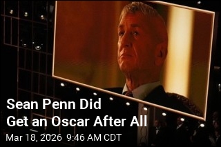 Sean Penn Did Collect an Oscar After All