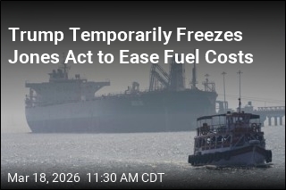 Trump Temporarily Freezes Jones Act to Ease Fuel Costs