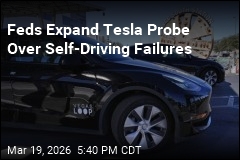 Feds Expand Tesla Probe Over Self-Driving Failures