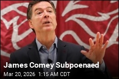 James Comey Hit With Subpoena