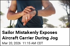 Sailor's Fitness App Exposes Aircraft Carrier's Location