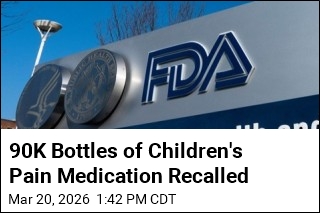 90K Bottles of Children's Pain Medication Recalled