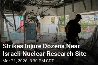 Strikes Injure Dozens Near Israeli Nuclear Research Site