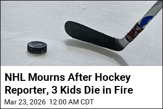 NHL Mourns After Hockey Reporter, 3 Kids Die in Fire