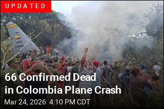 Dozens Feared Dead in Colombia Plane Crash