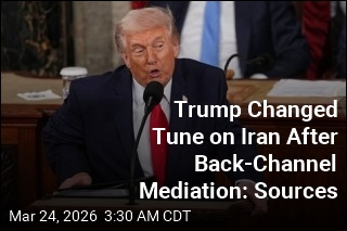 Back-Channel Mediation Spurs Trump Reversal on Iran: Sources