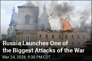 Russia Unleashes Daytime Drone Barrage Across Ukraine