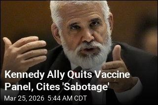 CDC Vaccine Adviser Quits Over Too Much 'Drama'