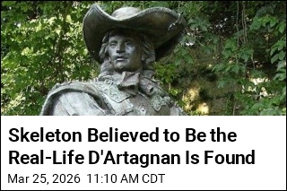 Skeleton Believed to Be the Real-Life D'Artagnan Is Found