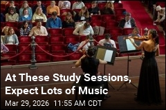 Musicians Serenade These Students to Help Them Study