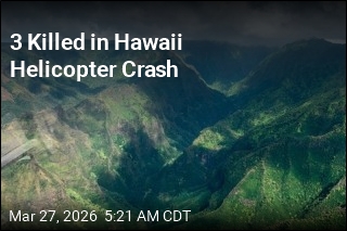 3 Killed in Hawaii Helicopter Crash