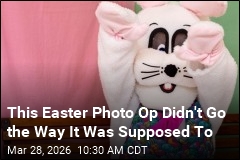 Man Accused of Groping Mall Easter Bunny