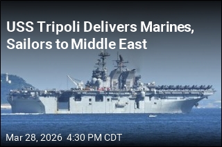 USS Tripoli Delivers Marines, Sailors to Middle East