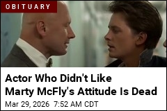 Actor Who Warned Marty McFly Is Dead at 94