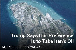 Trump Floats Seizing Iran Oil Hub