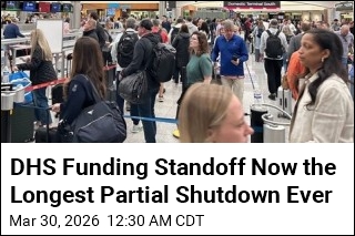 DHS Funding Standoff Now US' Longest Partial Shutdown Ever